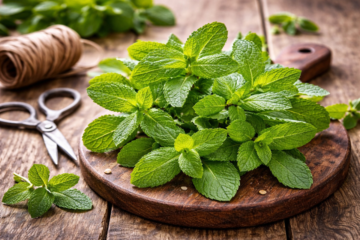 menta proaspata frunze aromatice